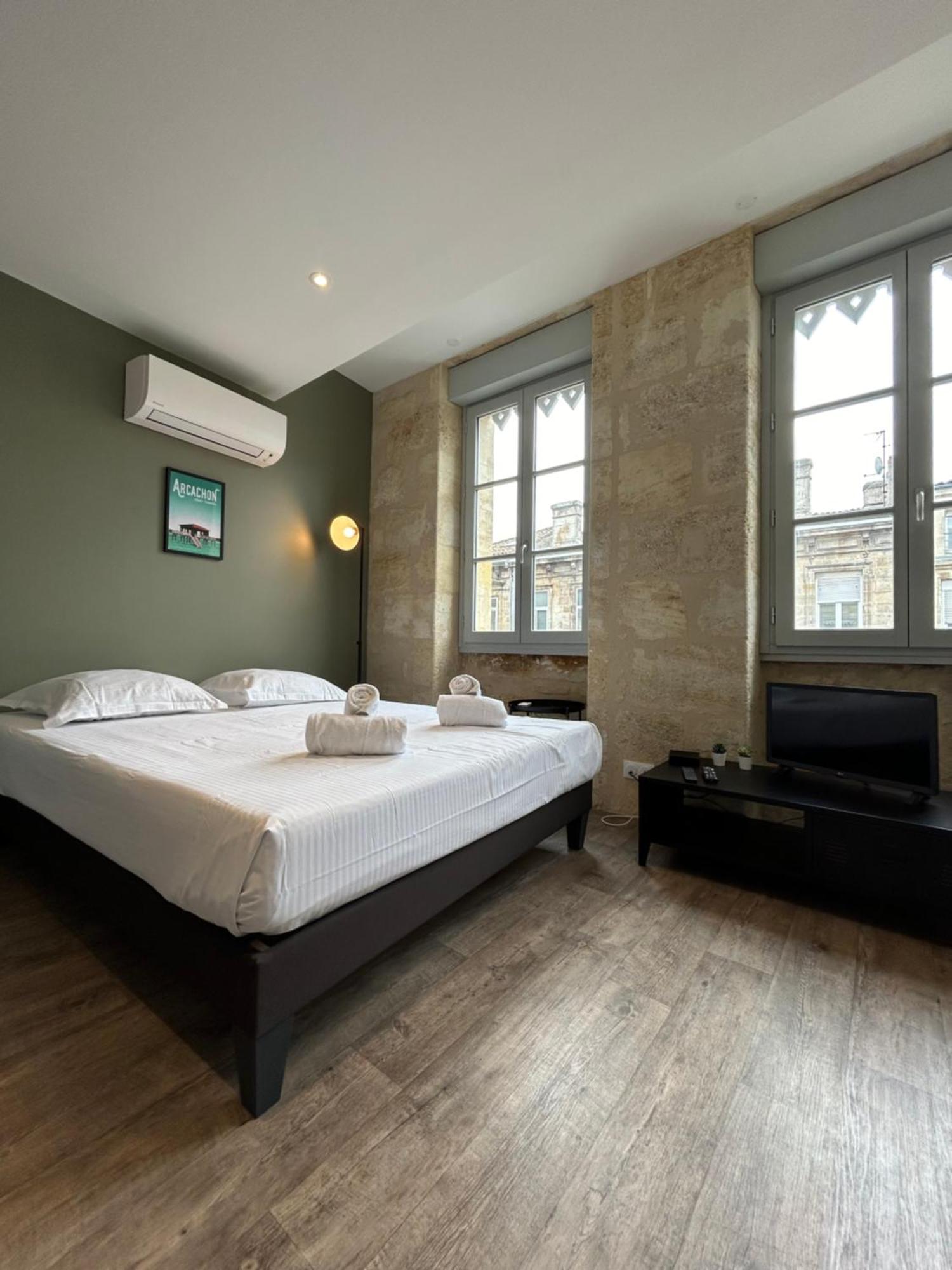 Studio Lumineux Avec Climatisation Pour 2 Personnes Bordeaux Zewnętrze zdjęcie